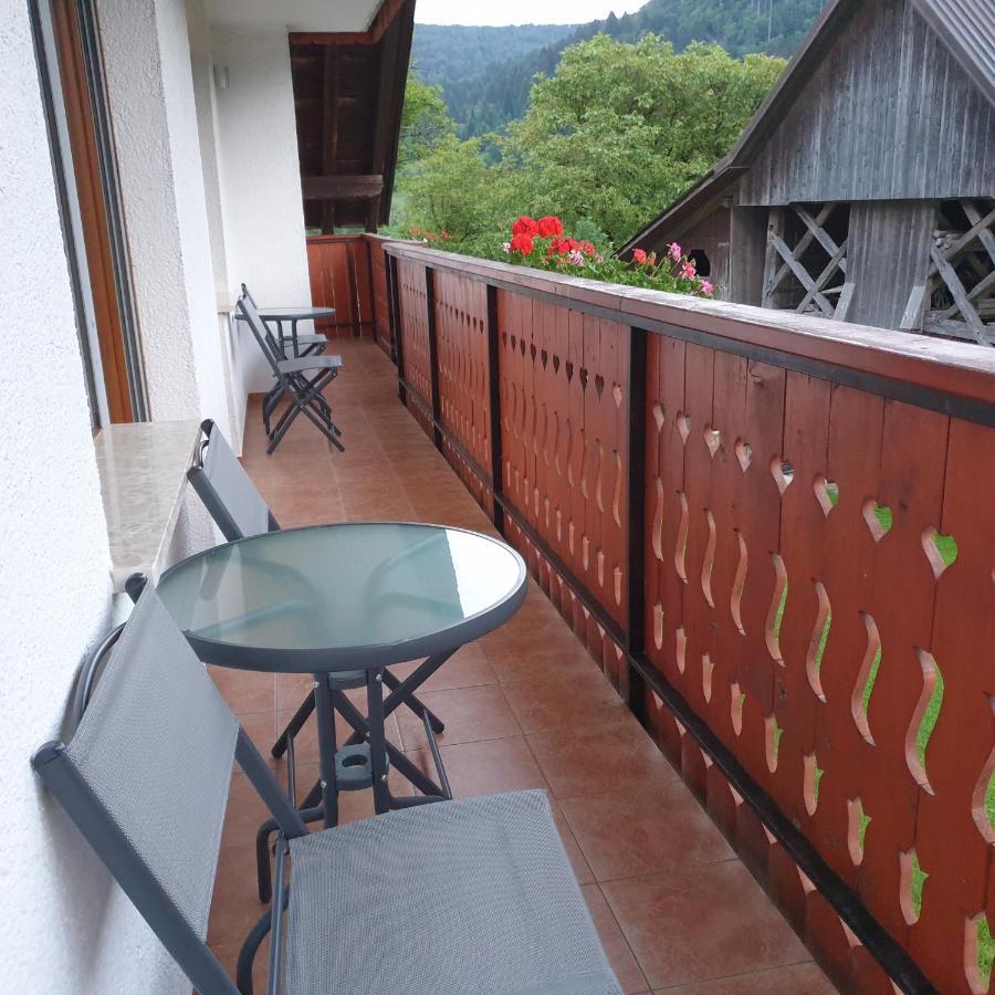 Apartmaji Pri Medvedu Bohinji-tó Kültér fotó